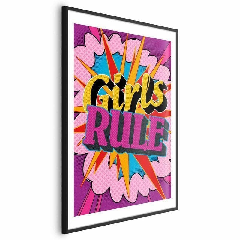 Poster - Girls Rule II in Poster e stampe Collezione Casa - Trebisacce, commercioVirtuoso.it