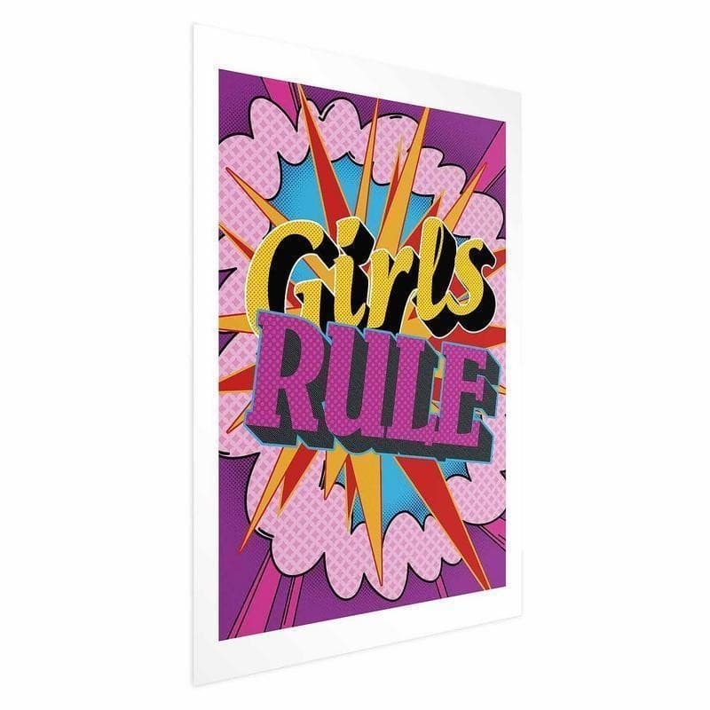 Poster - Girls Rule II in Poster e stampe Collezione Casa - Trebisacce, commercioVirtuoso.it