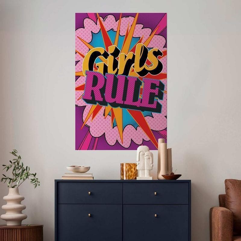 Poster - Girls Rule II in Poster e stampe Collezione Casa - Trebisacce, commercioVirtuoso.it