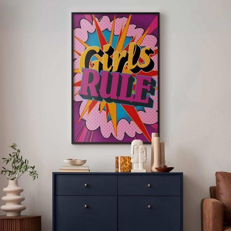 Poster - Girls Rule II in Poster e stampe Collezione Casa - Trebisacce, commercioVirtuoso.it