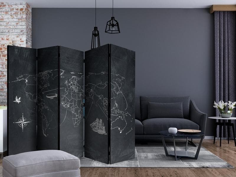 Paravento Small travel. Large travel II [Room Dividers] in Paraventi Collezione Casa - Trebisacce, commercioVirtuoso.it