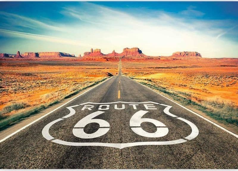 Fotomurale Route 66 in Carta da parati Collezione Casa - Trebisacce, commercioVirtuoso.it