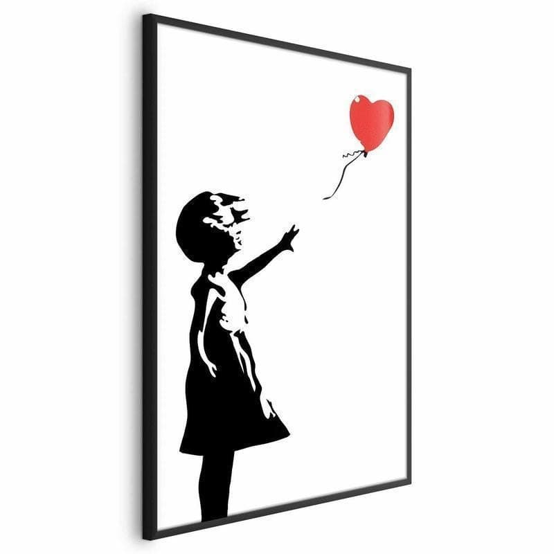 Poster - Girl with a Balloon in Poster e stampe Collezione Casa - Trebisacce, commercioVirtuoso.it