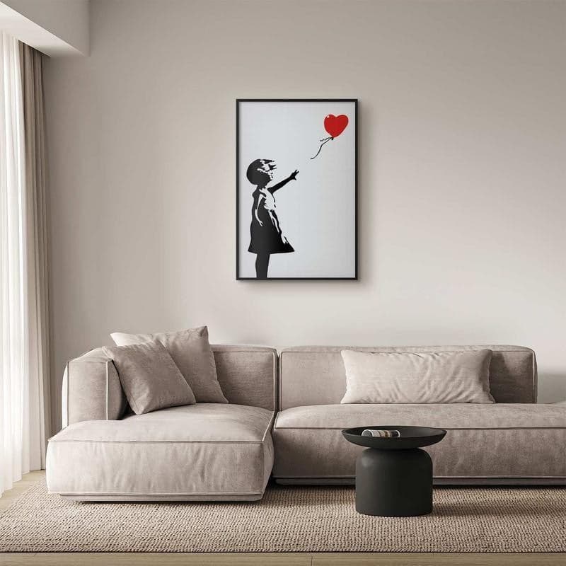 Poster - Girl with a Balloon in Poster e stampe Collezione Casa - Trebisacce, commercioVirtuoso.it