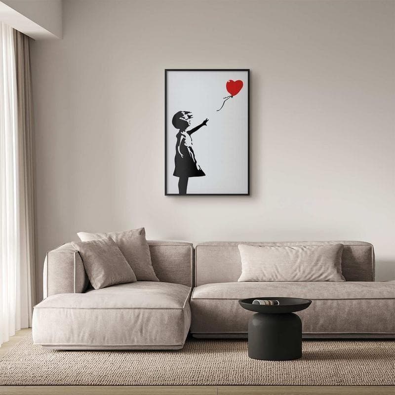 Poster - Girl with a Balloon in Poster e stampe Collezione Casa - Trebisacce, commercioVirtuoso.it