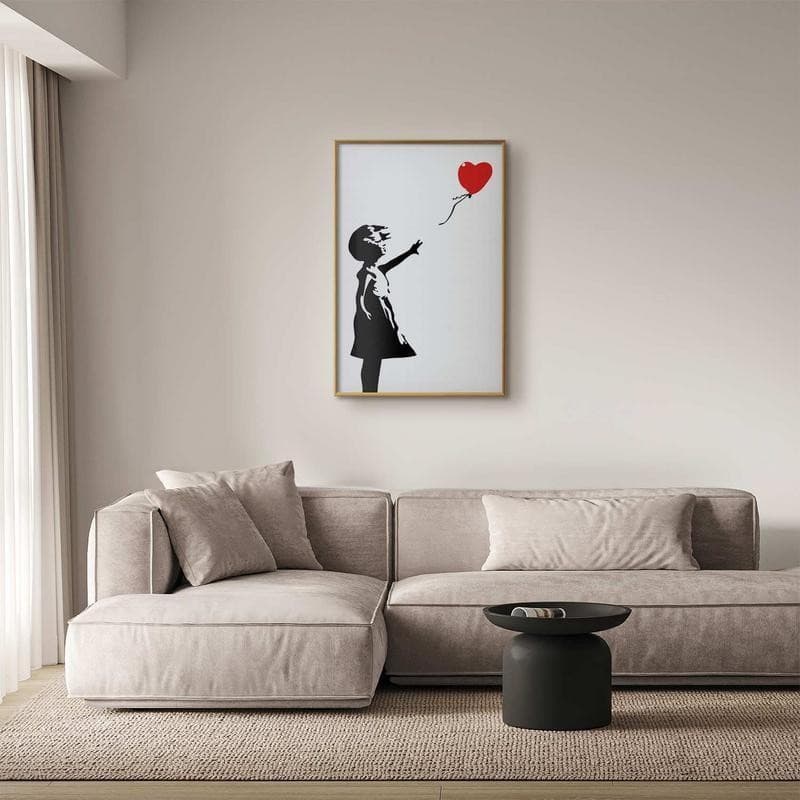 Poster - Girl with a Balloon in Poster e stampe Collezione Casa - Trebisacce, commercioVirtuoso.it