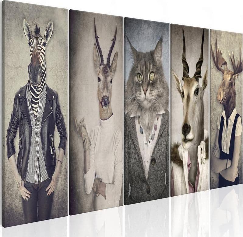 Quadro Animal Masks I in Poster e stampe Collezione Casa - Trebisacce, commercioVirtuoso.it