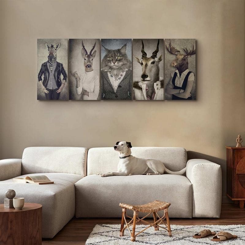Quadro Animal Masks I in Poster e stampe Collezione Casa - Trebisacce, commercioVirtuoso.it