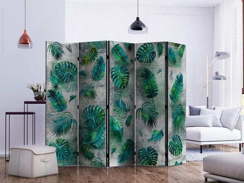 Paravento Modernist Jungle II [divisori da interno] in Paraventi Collezione Casa - Trebisacce, commercioVirtuoso.it