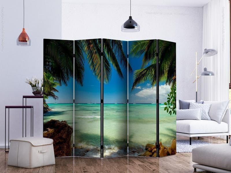 Paravento Relaxing on the beach II [Room Dividers] in Paraventi Collezione Casa - Trebisacce, commercioVirtuoso.it