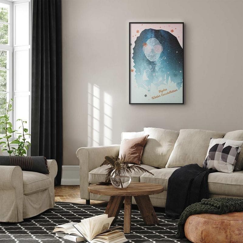 Poster - Hydra Winter Constellation in Poster e stampe Collezione Casa - Trebisacce, commercioVirtuoso.it