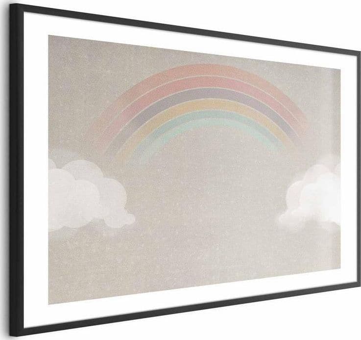 Poster - Rainbow in the Rain in Poster e stampe Collezione Casa - Trebisacce, commercioVirtuoso.it