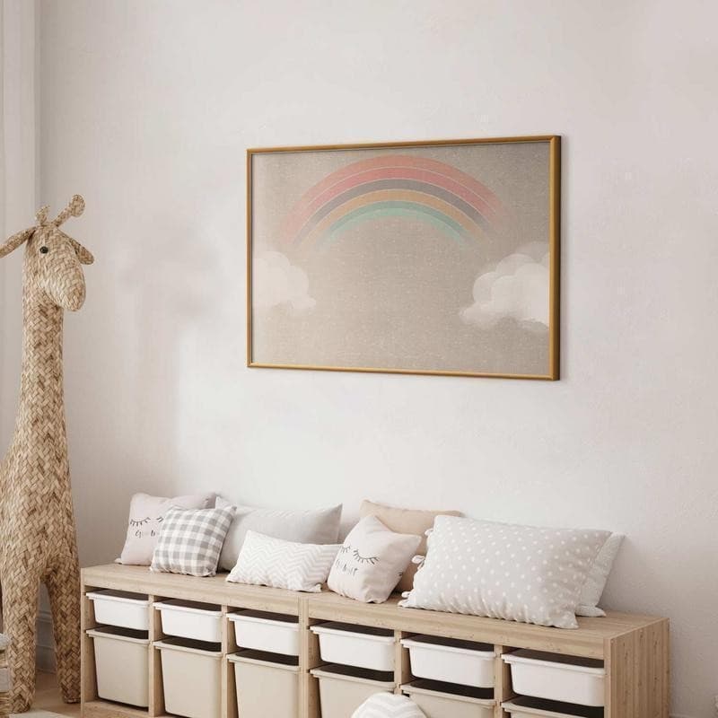 Poster - Rainbow in the Rain in Poster e stampe Collezione Casa - Trebisacce, commercioVirtuoso.it