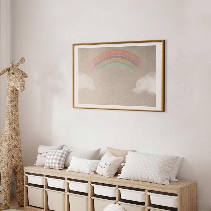 Poster - Rainbow in the Rain in Poster e stampe Collezione Casa - Trebisacce, commercioVirtuoso.it