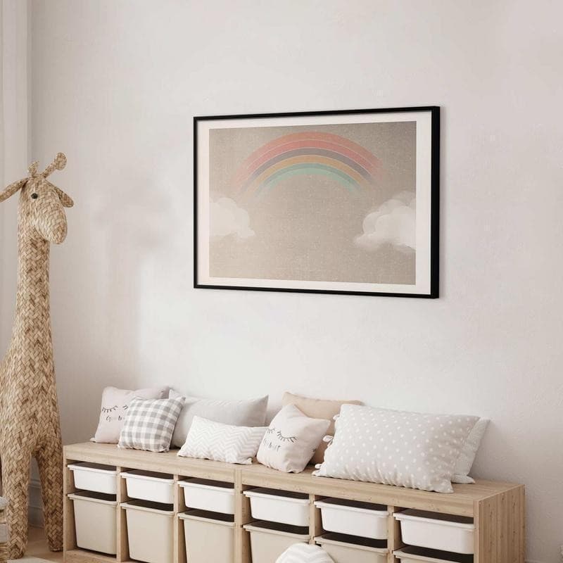 Poster - Rainbow in the Rain in Poster e stampe Collezione Casa - Trebisacce, commercioVirtuoso.it