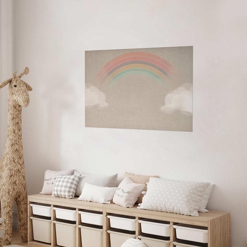 Poster - Rainbow in the Rain in Poster e stampe Collezione Casa - Trebisacce, commercioVirtuoso.it