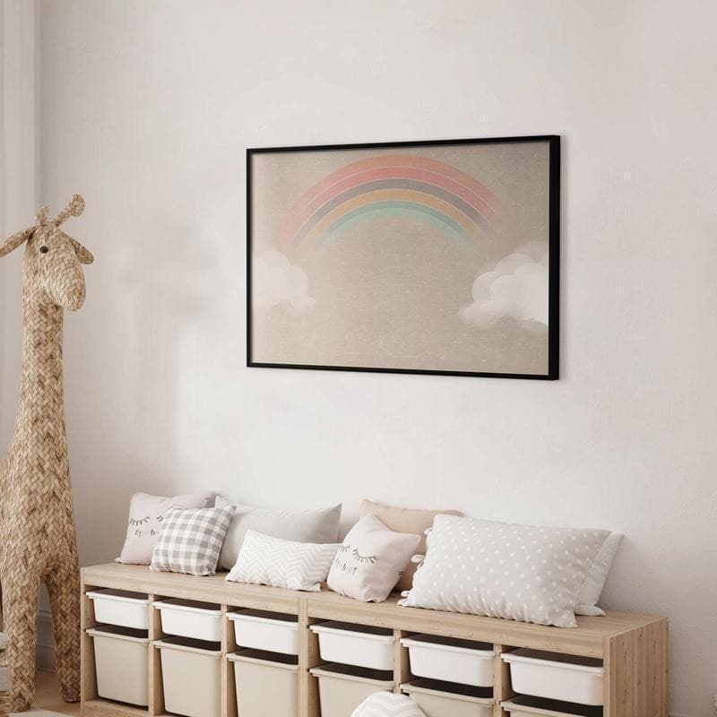 Poster - Rainbow in the Rain in Poster e stampe Collezione Casa - Trebisacce, commercioVirtuoso.it