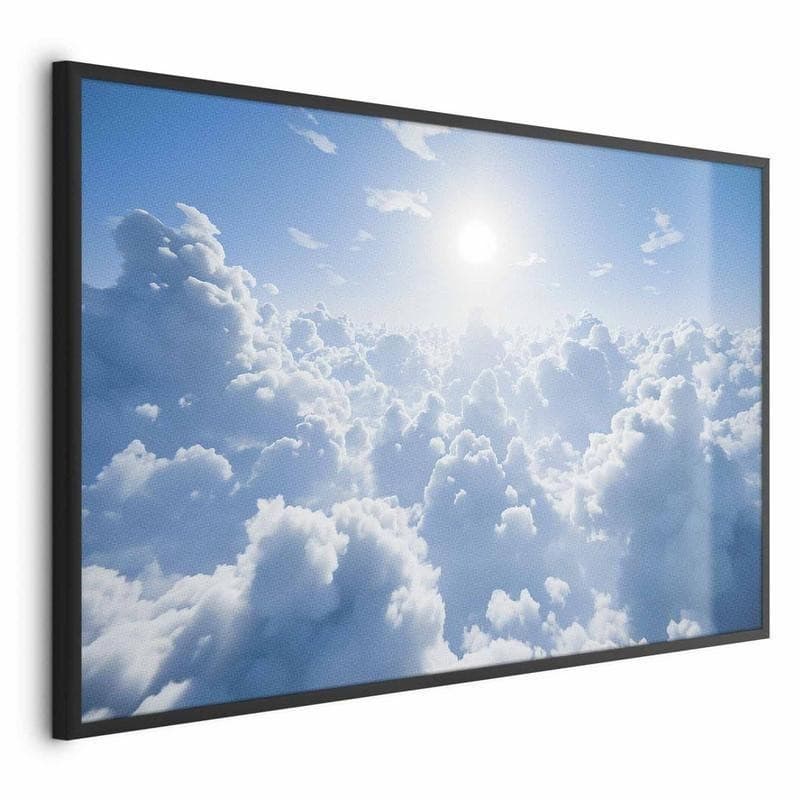 Poster - Heavenly Peace: Warm Sun Rays in Poster e stampe Collezione Casa - Trebisacce, commercioVirtuoso.it