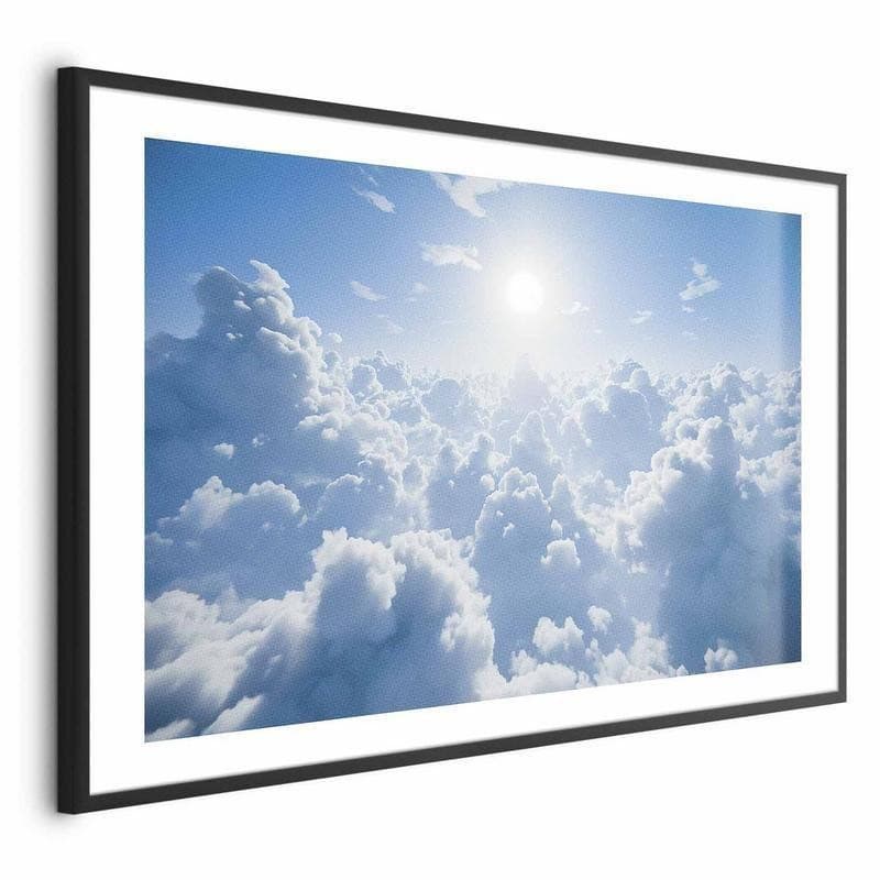 Poster - Heavenly Peace: Warm Sun Rays in Poster e stampe Collezione Casa - Trebisacce, commercioVirtuoso.it