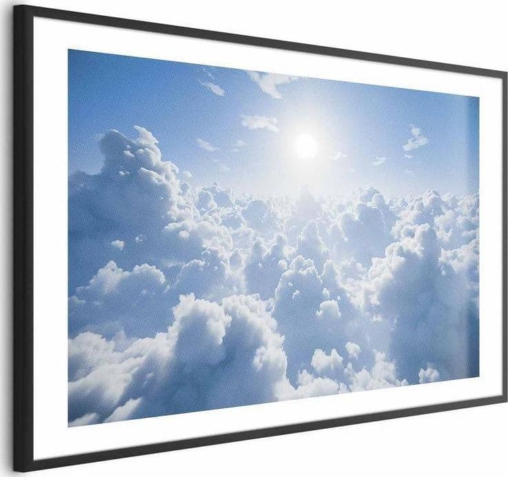 Poster - Heavenly Peace: Warm Sun Rays in Poster e stampe Collezione Casa - Trebisacce, commercioVirtuoso.it