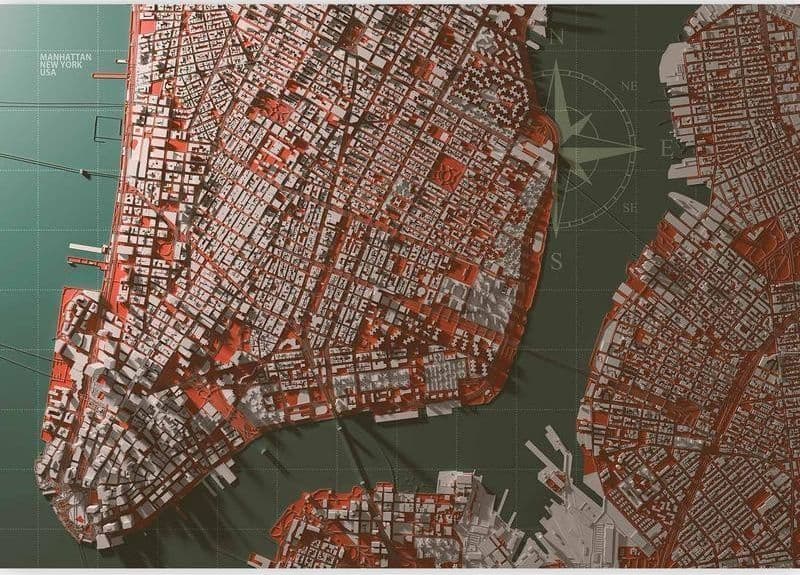 Carta da Parati Ultimo Incontro a Manhattan in Carta da parati Collezione Casa - Trebisacce, commercioVirtuoso.it