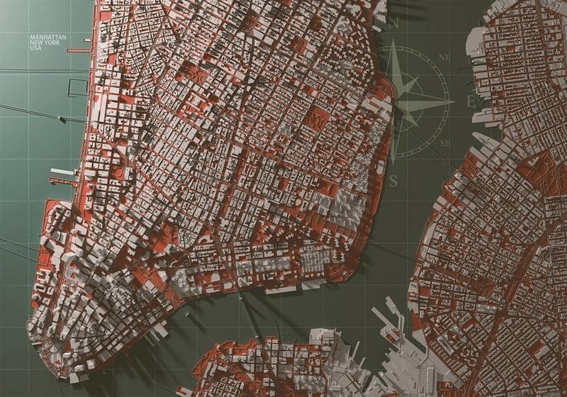 Carta da Parati Ultimo Incontro a Manhattan in Carta da parati Collezione Casa - Trebisacce, commercioVirtuoso.it
