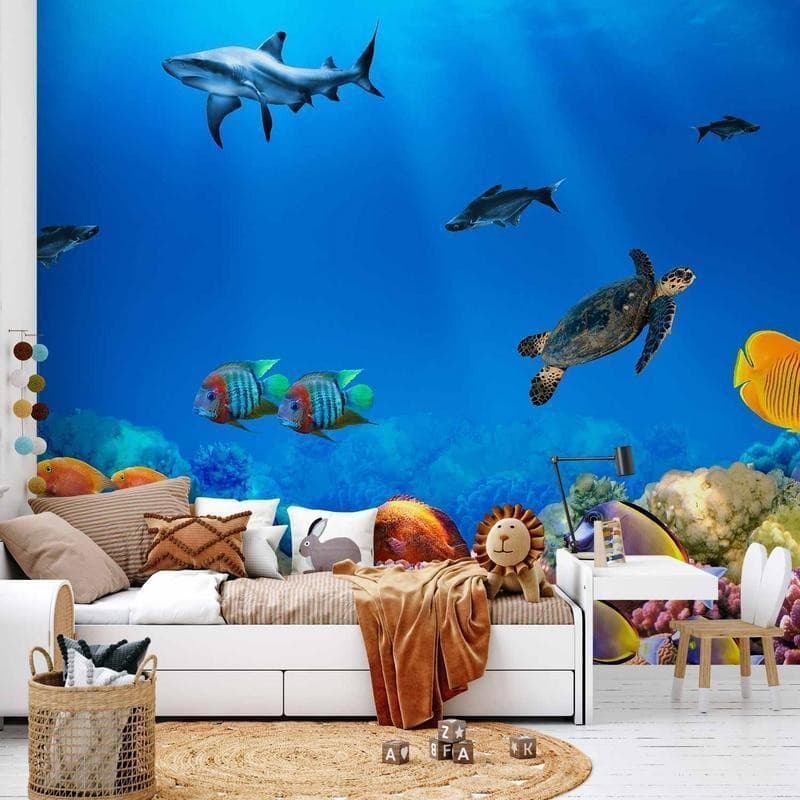Fotomurale Regno sottomarino in Carta da parati Collezione Casa - Trebisacce, commercioVirtuoso.it