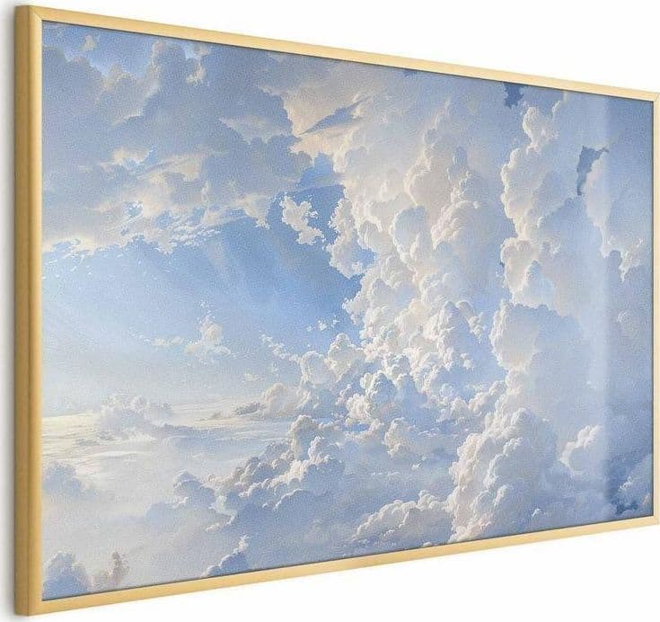 Poster - The Sun Revealing Cloud Secrets: Spectacular Sky Images in Poster e stampe Collezione Casa - Trebisacce, commercioVirtuoso.it