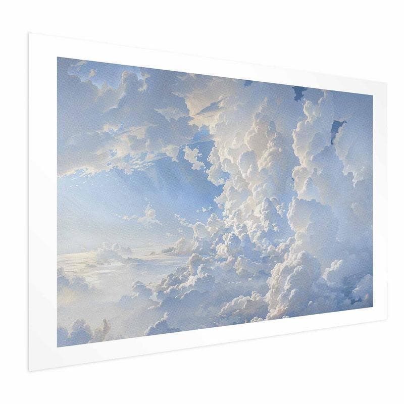Poster - The Sun Revealing Cloud Secrets: Spectacular Sky Images in Poster e stampe Collezione Casa - Trebisacce, commercioVirtuoso.it