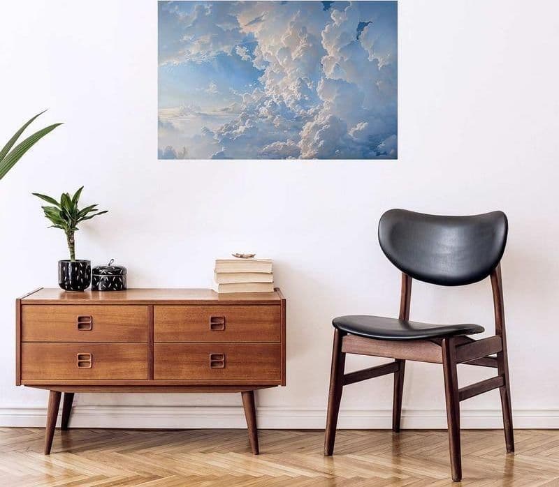 Poster - The Sun Revealing Cloud Secrets: Spectacular Sky Images in Poster e stampe Collezione Casa - Trebisacce, commercioVirtuoso.it