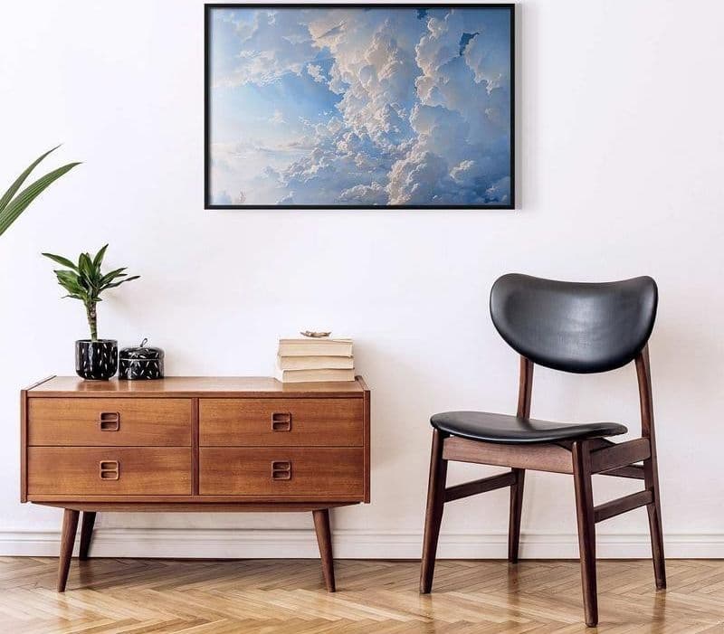 Poster - The Sun Revealing Cloud Secrets: Spectacular Sky Images in Poster e stampe Collezione Casa - Trebisacce, commercioVirtuoso.it