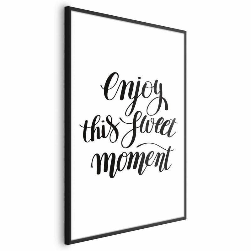 Poster - Enjoy This Sweet Moment in Poster e stampe Collezione Casa - Trebisacce, commercioVirtuoso.it