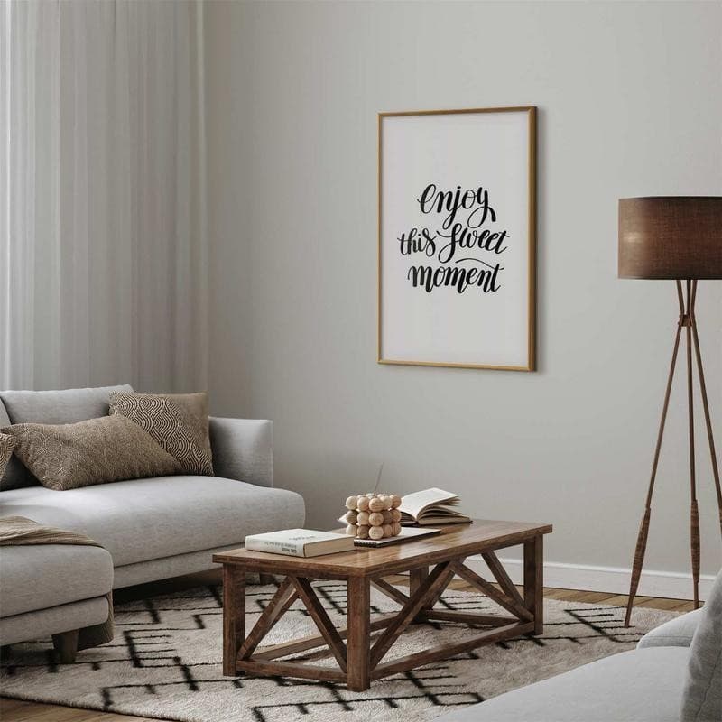 Poster - Enjoy This Sweet Moment in Poster e stampe Collezione Casa - Trebisacce, commercioVirtuoso.it