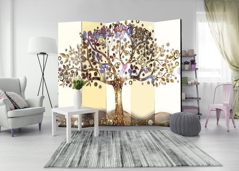 Paravento Golden Tree II [divisori da interno] in Paraventi Collezione Casa - Trebisacce, commercioVirtuoso.it