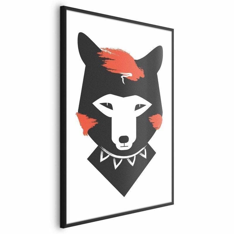 Poster - Polite Fox in Poster e stampe Collezione Casa - Trebisacce, commercioVirtuoso.it