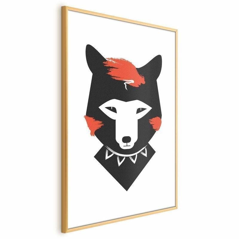 Poster - Polite Fox in Poster e stampe Collezione Casa - Trebisacce, commercioVirtuoso.it