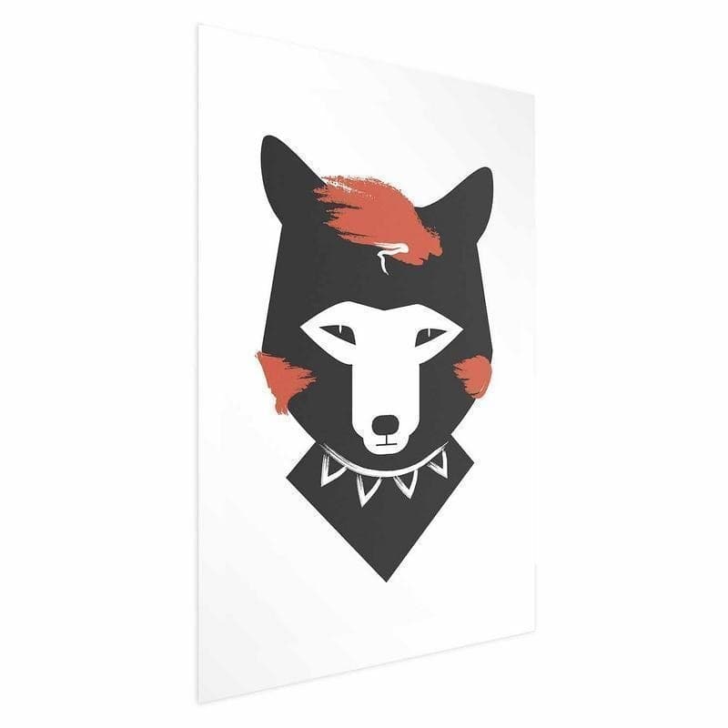 Poster - Polite Fox in Poster e stampe Collezione Casa - Trebisacce, commercioVirtuoso.it