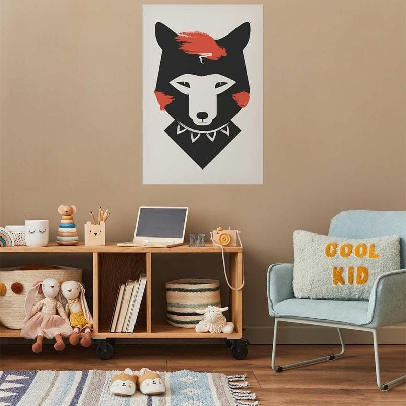 Poster - Polite Fox in Poster e stampe Collezione Casa - Trebisacce, commercioVirtuoso.it