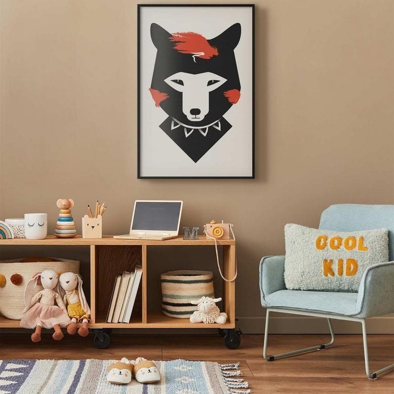 Poster - Polite Fox in Poster e stampe Collezione Casa - Trebisacce, commercioVirtuoso.it