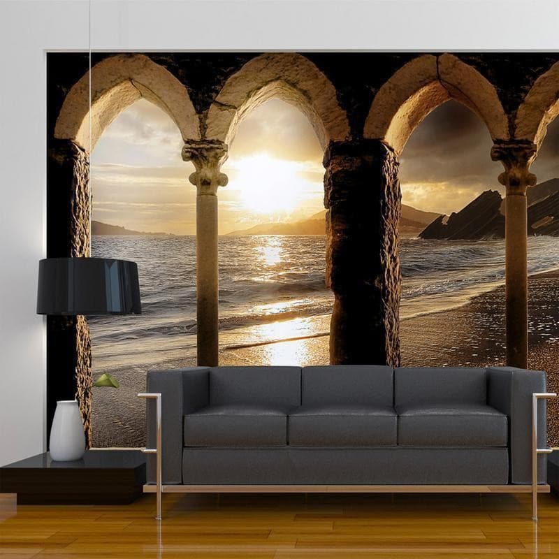 Fotomurale Castello sulla sabbia in Carta da parati Collezione Casa - Trebisacce, commercioVirtuoso.it