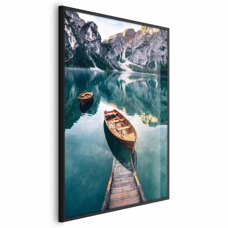 Poster - Boats in the Dolomites in Poster e stampe Collezione Casa - Trebisacce, commercioVirtuoso.it