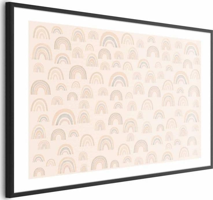 Poster - Pastel Rainbows in Poster e stampe Collezione Casa - Trebisacce, commercioVirtuoso.it