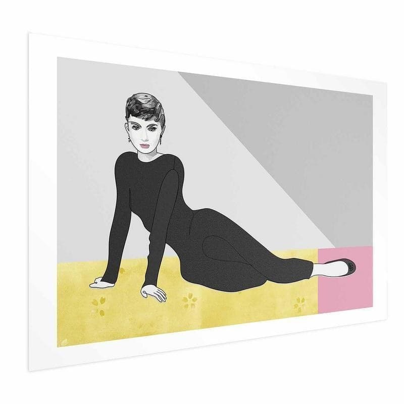 Poster - Beautiful Audrey in Poster e stampe Collezione Casa - Trebisacce, commercioVirtuoso.it