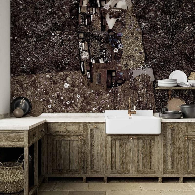 Fotomurale Klimt inspiration Recalling Tenderness in Carta da parati Collezione Casa - Trebisacce, commercioVirtuoso.it