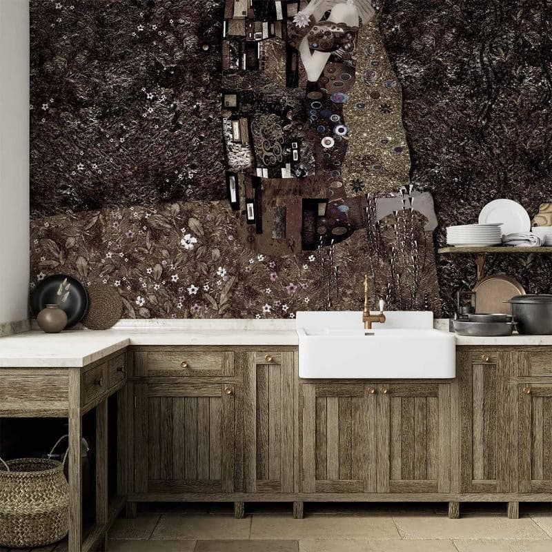 Fotomurale Klimt inspiration Recalling Tenderness in Carta da parati Collezione Casa - Trebisacce, commercioVirtuoso.it