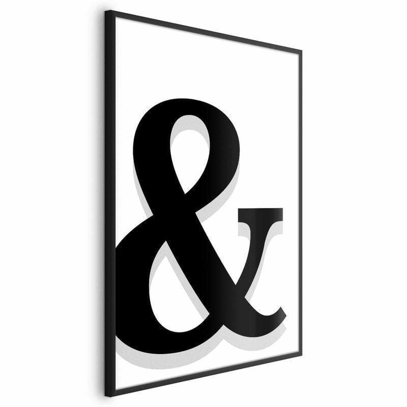 Poster - Decorative Letter in Poster e stampe Collezione Casa - Trebisacce, commercioVirtuoso.it