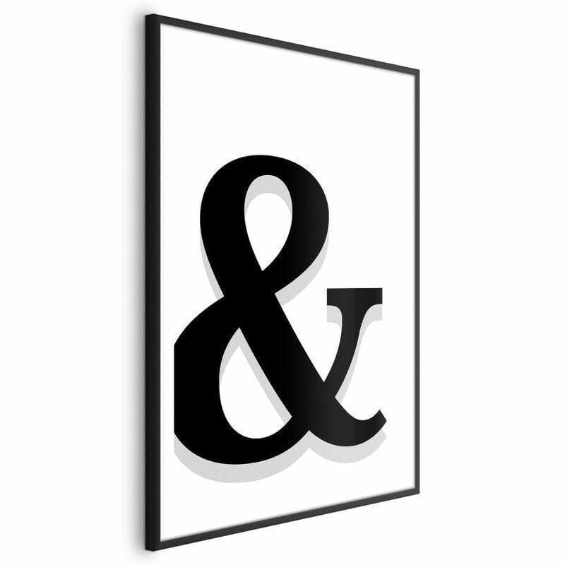 Poster - Decorative Letter in Poster e stampe Collezione Casa - Trebisacce, commercioVirtuoso.it