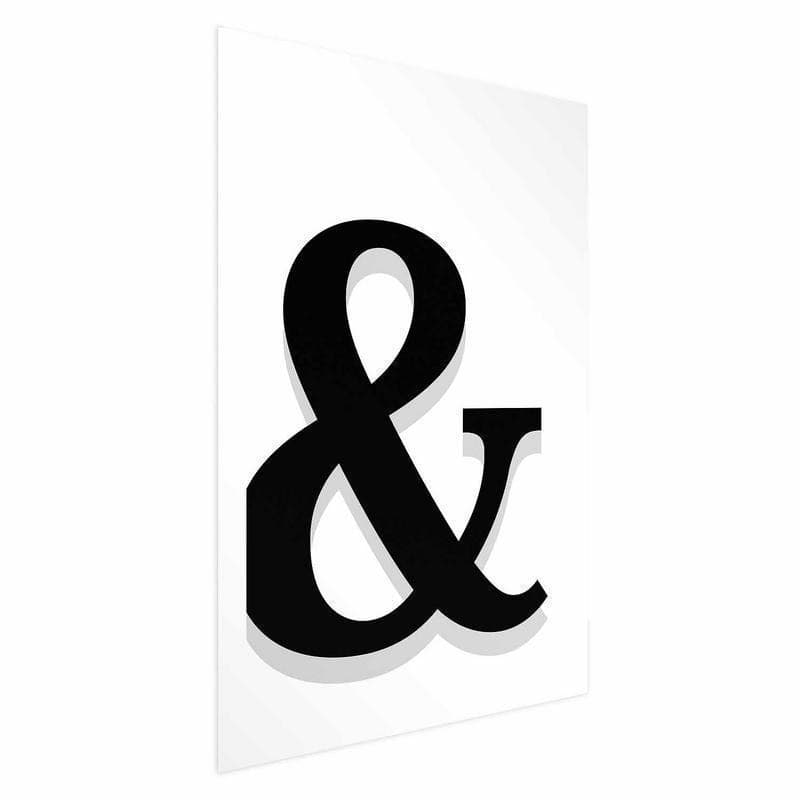 Poster - Decorative Letter in Poster e stampe Collezione Casa - Trebisacce, commercioVirtuoso.it