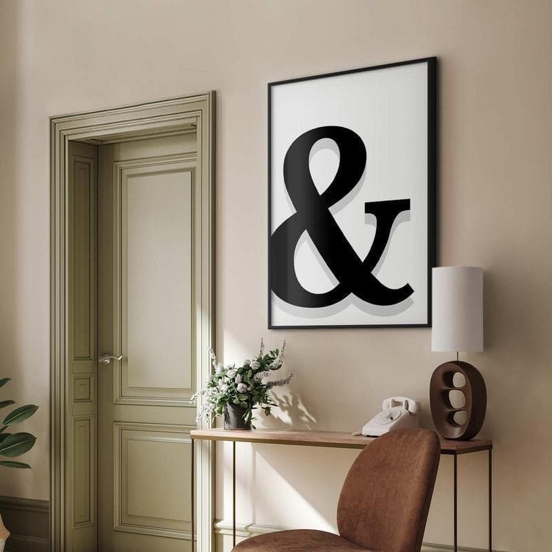 Poster - Decorative Letter in Poster e stampe Collezione Casa - Trebisacce, commercioVirtuoso.it