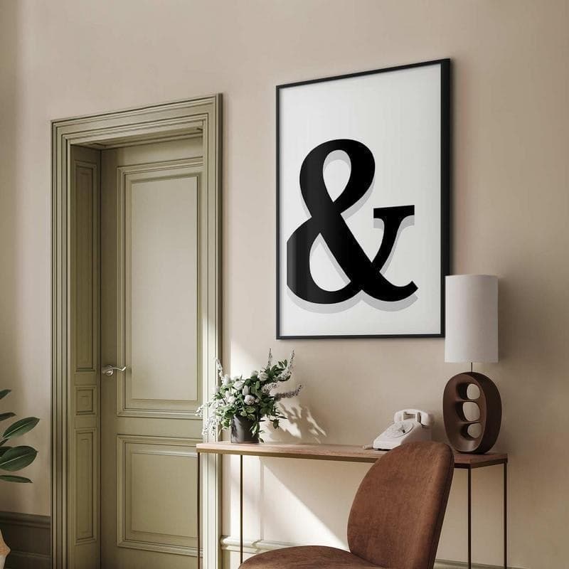 Poster - Decorative Letter in Poster e stampe Collezione Casa - Trebisacce, commercioVirtuoso.it